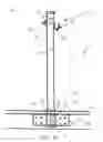 Fig. 09 - Bracket and pole assembly