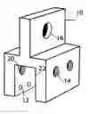Fig. 01 - Bracket device for mounting on a roof