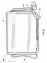 Fig. 37 - Container with cover and closure member
