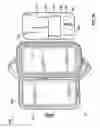 Fig. 40 - Container with cover and closure member
