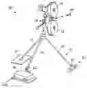 Fig. 01 - Variable trajectory kit for a ball pitching mechanism