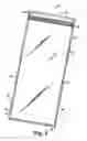 Fig. 04 - Sliding operator for between the glass window coverings