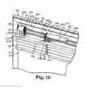 Fig. 16 - Sliding operator for between the glass window coverings