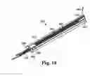 Fig. 20 - Sliding operator for between the glass window coverings
