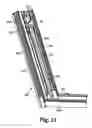 Fig. 22 - Sliding operator for between the glass window coverings