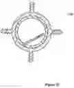 Fig. 06 - Support-separators for high performance communications cable with optional hollow tubes for; blown optical fiber, coaxial, and/or twisted pair conductors