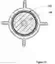 Fig. 08 - Support-separators for high performance communications cable with optional hollow tubes for; blown optical fiber, coaxial, and/or twisted pair conductors