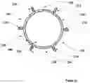 Fig. 09 - Support-separators for high performance communications cable with optional hollow tubes for; blown optical fiber, coaxial, and/or twisted pair conductors