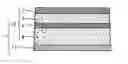 Fig. 01 - Soundproofing assembly and a part comprising a wall which if covered with said assembly