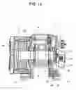 Fig. 03 - Drive unit, without engine frame, for an elevator