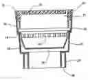 Fig. 01 - Nestable catch basin assembly with removable debris trap