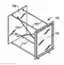 Fig. 01 - High capacity load decorative floor display rack
