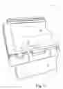 Fig. 02 - Plastic container including plastic hinge assembly