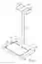 Fig. 02 - Support stand assembly for a computer desk