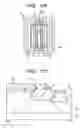 Fig. 45 - Method of manufacturing a semiconductor device that includes a process for forming a high breakdown voltage field effect transistor