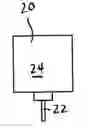 Fig. 01 - Method of forming impressions in a flexible graphite material