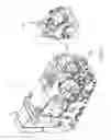 Fig. 03 - Plastic card reorienting mechanism and interchangeable input hopper