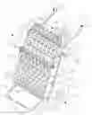 Fig. 01 - Cart to facilitate collection, storage and distribution of folding warning lines