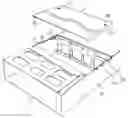 Fig. 01 - Detachable device case and top cover mounting structure