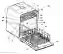Fig. 01 - Dishwaser with electrocoated dish rack