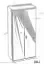 Fig. 02 - Frameless cabinet door system and method