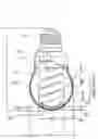 Fig. 01 - Compact self-ballasted fluorescent lamp, fluorescent lamp and helical glass tube