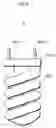 Fig. 09 - Compact self-ballasted fluorescent lamp, fluorescent lamp and helical glass tube