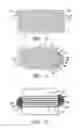 Fig. 03 - High temperature spiral snake superconducting resonator having wider runs with higher current density