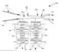 Fig. 01 - Multi-band antenna system supporting multiple communication services