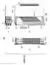 Fig. 13 - Unit installed in electronic equipment and connection mechanism of transmission line of the electronic equipment