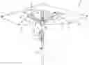 Fig. 01 - Infrared heating system for patio umbrella