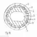 Fig. 08 - Stator for an eccentric screw pump or an eccentric worm motor operating on the Moineau principle