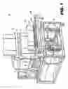 Fig. 02 - Device for keeping a mold plate square, perpendicular and driving for a food product molding machine