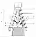 Fig. 01 - Burner having a burner lance and staged fuel injection