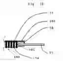Fig. 10 - Plural layer anisotropic conductive connector and its production method