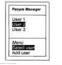 Fig. 01 - Multi-user mobile telephone