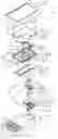 Fig. 01 - Sliding/hinge apparatus for sliding/rotating type mobile terminals