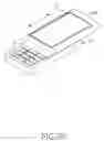 Fig. 40 - Sliding/hinge apparatus for sliding/rotating type mobile terminals