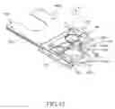 Fig. 46 - Sliding/hinge apparatus for sliding/rotating type mobile terminals