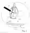 Fig. 03 - Stereotaxic instrument with linear coordinate scales coupled to split-image microscopic image display system