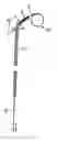Fig. 01 - Displacement device for a catheter