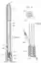 Fig. 04 - Intramedullary locked compression screw for stabiliziation and union of complex ankle and subtalar deformities