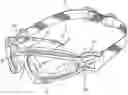 Fig. 01 - Glasses having a protective module