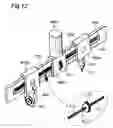 Fig. 13 - Compass and compass-cutter with ratchet mechanism