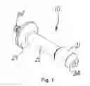 Fig. 02 - Two-piece centering stud for a vehicle wheel balancer