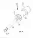 Fig. 09 - Two-piece centering stud for a vehicle wheel balancer