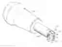 Fig. 01 - Fastener and driving tool with retaining blade