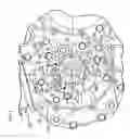 Fig. 04 - Stabilized bearing structure for supporting a crankshaft in an internal combustion engine, and engine including same