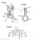Fig. 03 - Support structure in crank mechanism and component constituting crank mechanism