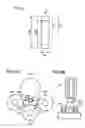 Fig. 10 - Support structure in crank mechanism and component constituting crank mechanism